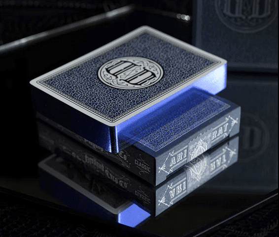 Smoke & Mirrors Anniversary Edition: Denim Pack Playing Cards by Fulton