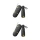 thumbnail image 1 of Kearding Paraguas elegante bloqueo eficiente con forma de cápsula de amor conveniente para llevar protección amor negro 8 amor negro ocho 2Conjunto, 1 of 6