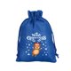 thumbnail image 2 of Bolsa de regalo de Navidad, paquete de 12 unidades, azul con estampados festivos, 10 x 14 cm, 2 of 3
