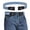 A1/Light Blue, variant on Funuony No Buckle Belts for Men Women Elastic Stretch Hook and Loop Adjustable Invisible Side Belt Fit Buckleless Stretch Belt for Jeans Pants Father'S Day Gift Beige One Size