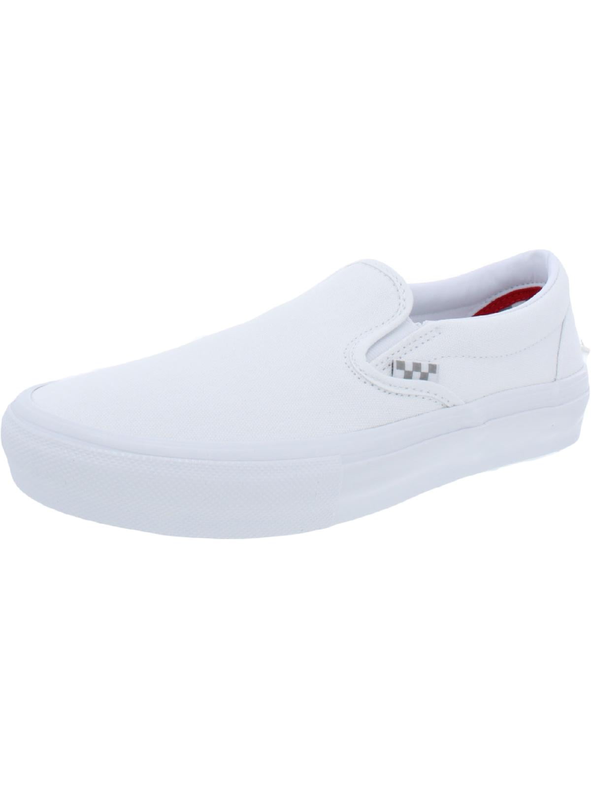 White Leather Vans