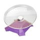 thumbnail image 2 of Rueda de ejercicio para hámster, rueda para correr para hámster, disco giratorio redondo de entrenamiento anti Violeta, 2 of 9