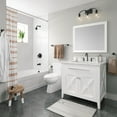 thumbnail image 3 of Proflo PFWSC3960ZBN Spiers 1.2 GPM Widespread Bathroom Faucet - Nickel, 3 of 7