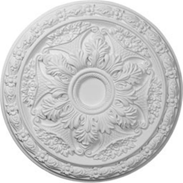 Ekena Millwork CM20BL 20 in. OD Architectural Baile Ceiling Medallion