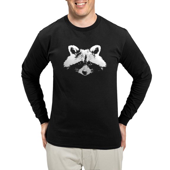 CafePress - Raccoon1 T Long Sleeve T Shirt - Long Sleeve Dark T-Shirt