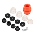 thumbnail image 2 of 2X Manual Transmission Shift Shifter Bushing Kit 191798211 Gear Rod Repair Kit for Golf, 2 of 6