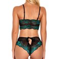 thumbnail image 6 of Bigersell Cute Underwear for Women Clearance Seamless Cotton Underwear Women Bikini Panty Style P-391 Polyester Cheeky Panties Ladies Thong Briefs High Waist Women's Panties Green M, 6 of 8
