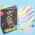 thumbnail image 6 of Glitter Gel Pens,Etallic Vibrant Sparkle Pen,Glitter Gel Pens for Coloring,Flash Gel Pen Color Pen Shiny Highlighter for Adult Crafting Doodling Drawing 10ml, 6 of 7