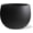 Black, variant on GlowPlume Ball Concrete Planter Outdoor Indoor, Large Tall Cement Plant Pots for Trees Flowers (Black, 16 inch)