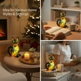 thumbnail image 4 of Cat Lamp Stained Glass–Vintage Artistic LED Warm Night Light, Handcrafted Resin Stained-Glass Animal Bedside Table Lamp with USB Power for Home Decor & Cute Holiday Gift for Cat Lovers, 4 of 6