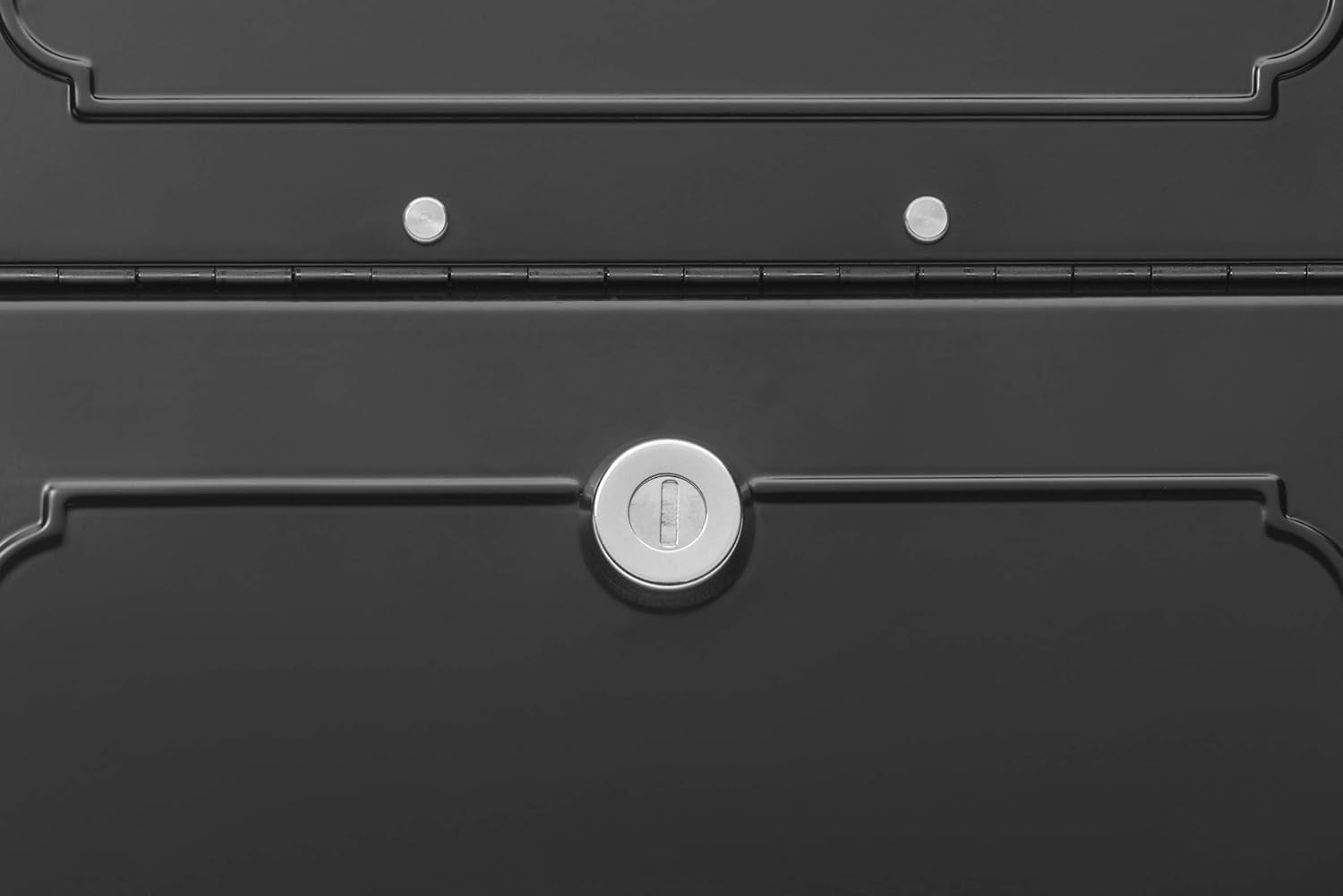 Architectural Mailboxes 6200B-10 Oasis Classic  Post Mount Locking Mailbox - Black