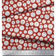 thumbnail image 3 of Soimoi Polyester Crepe Fabric Star & Cute Animals Kids Fabric Prints by Yard 52 Inch Wide, 3 of 3