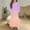 Purple, variant on Teyfeniy Girls Gradient Color Dress Long Sleeve Crew Neck Maxi Dress with Pockets A Line Fall Winter Fashion Stylish Flowy Loose Casual Long Dress for Kids, for 4 to 14T