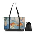 thumbnail image 7 of FORMRS Laptop Tote Bag for Women with 15.6" Computer Compartments Handbag, Blue Goldfish, 7 of 7
