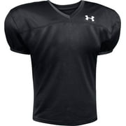 Under Armour Youth Pipeline Football Jersey, (Black Small)