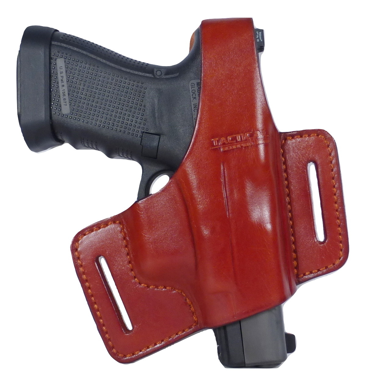 Pusat Premium Leather Thumb Break Holster For 4.25" Colt Python Revolver (Right Hand) - Vegetable Tanned Cowhide