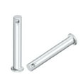 thumbnail image 4 of Single Hole Clevis Pins -8mm x 60mm Flat Head Zinc-Plating Solid Steel Link Hinge Pin 12Pcs, 4 of 5