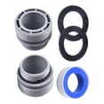 thumbnail image 2 of LEFU 4560 Hose Conversion Adapters Kit Compatible with 40mm to 1 1/2 Inch Pool Inlet/Outlet for Intex Pool Pump Sand Filter Above Ground Pools Part （2Pcs Adapter and 1Pcs Belt）, 2 of 7