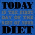 thumbnail image 2 of CafePress - Diet Resolution - Cute Infant Baby Football Bodysuit, 2 of 3