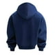 thumbnail image 3 of Sudadera con capucha unisex para hombre y mujer, de color liso, informal, con cremallera y bolsillo, sudadera de manga larga con capucha, blusa de poliéster para hombre, 3 of 3