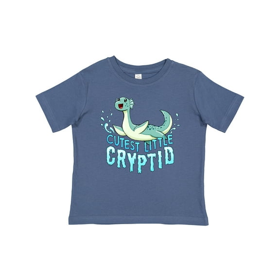 Inktastic Cutest Little Cryptid Loch Ness Monster Boys or Girls Baby T-Shirt