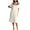 Beige, variant on Tnhcen Women's Lace Cami Off Shoulder Sleep Dress Polka Dot Print Spaghetti Straps Nightgown Nyl Spandex S-XL Plus Size Casual Lingerie