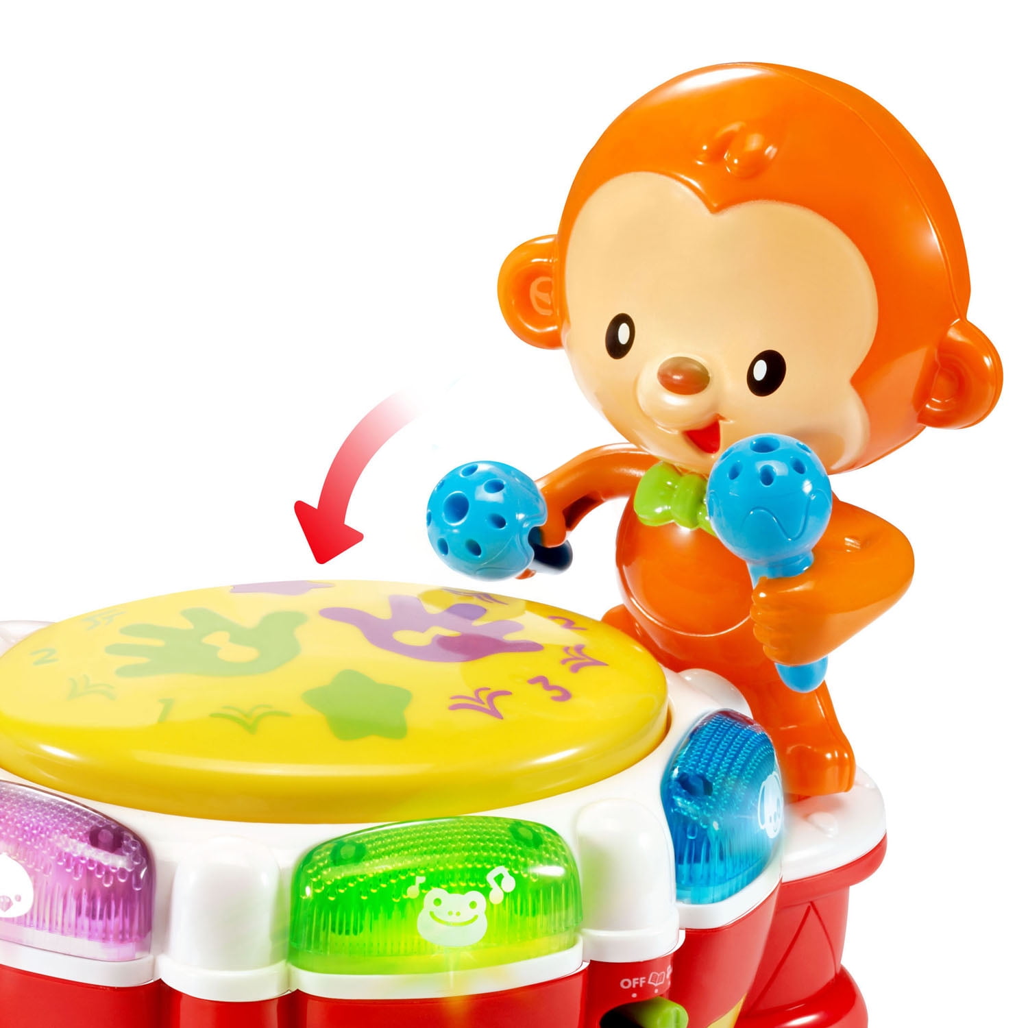 monkey drum toy