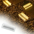 thumbnail image 1 of HLONK Lumières Solaires en Brique pour Chemin de Jardin Décoration de Jardin Pavé Éclairage Routier Étanche LED Lumières en Brique pour Allée de Jardin Patio, 1 of 9