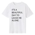 thumbnail image 4 of Camiseta de mujer con cuello redondo, camiseta ligera y elegante de manga corta para S, 4 of 8