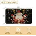thumbnail image 3 of Christmas Santa Claus Door Mat 30 X 17 Inch Merry Christmas Doormat Indoor Outdoor Entrance Floor Rug Non Slip Winter Christmas Decor Rubber Welcome Mats, 3 of 6