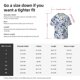 thumbnail image 5 of Fotbe Blue Paisley Camisa Estampada de Manga Corta para Hombre, Casual de Verano, Estilo Playero, Sin Arrugas-4X-Large, 5 of 5