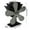 Grey, variant on Thermal Fan for Wood Stove Stove Fan Wood Stove Fan Fireplace Fan Heat-Powered Fan with 5 Blades