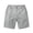 Light Gray, variant on idosla Men's Cotton Chino Shorts Casual Elastic Waist Drawstring 7 Inch Summer Beach Golf Shorts with Pockets (Khaki, L)
