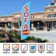 thumbnail image 4 of Sofa Sele Sign feather flag for Outdoor by Mavis Printing | 11.5 FEET Long Polyester Outdoor Banner Flag for Easy Hang | HD Print Swooper I Flag Only for Furniture Advertising I Flag Only, 4 of 5