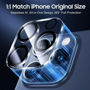 HD Tempered Glass Camera Lens Protector for iPhone 15 Pro / iPhone 15 Pro Max