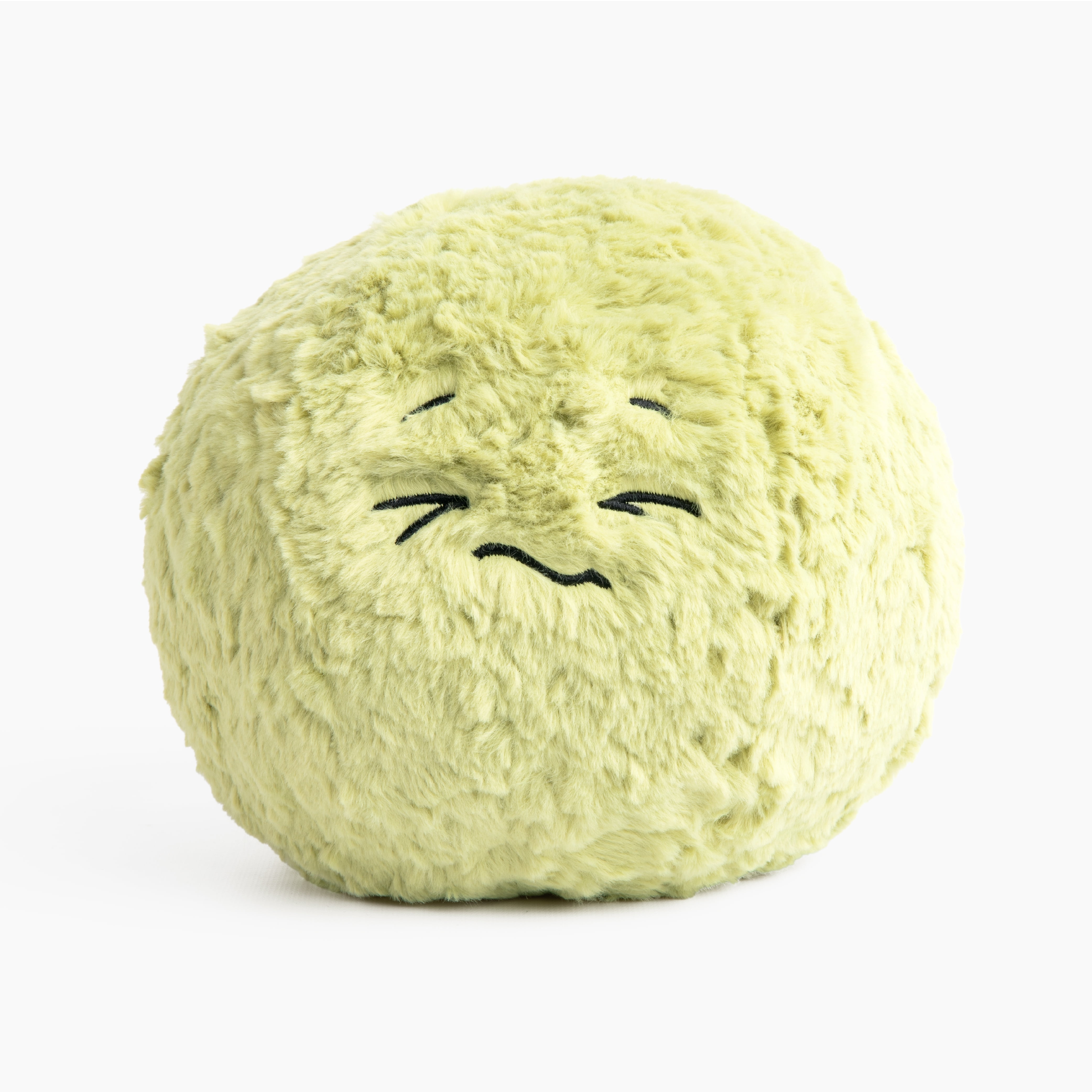 The Hug Ball from Hugimals - 3 lb Weighted Ball for Sensory Play - Green Plush with Fun “Oh yeah!/Oh no!” faces for Emotional Regulation, Social Emotional Learning, Comfort, Education Ages 2+