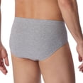thumbnail image 3 of SCHIESSER Braguitas para hombre, paquete de 3 - «95/5», braguitas supermini, algodón elá Negro/Azul/Gris 2XL (XX-Large), 3 of 4