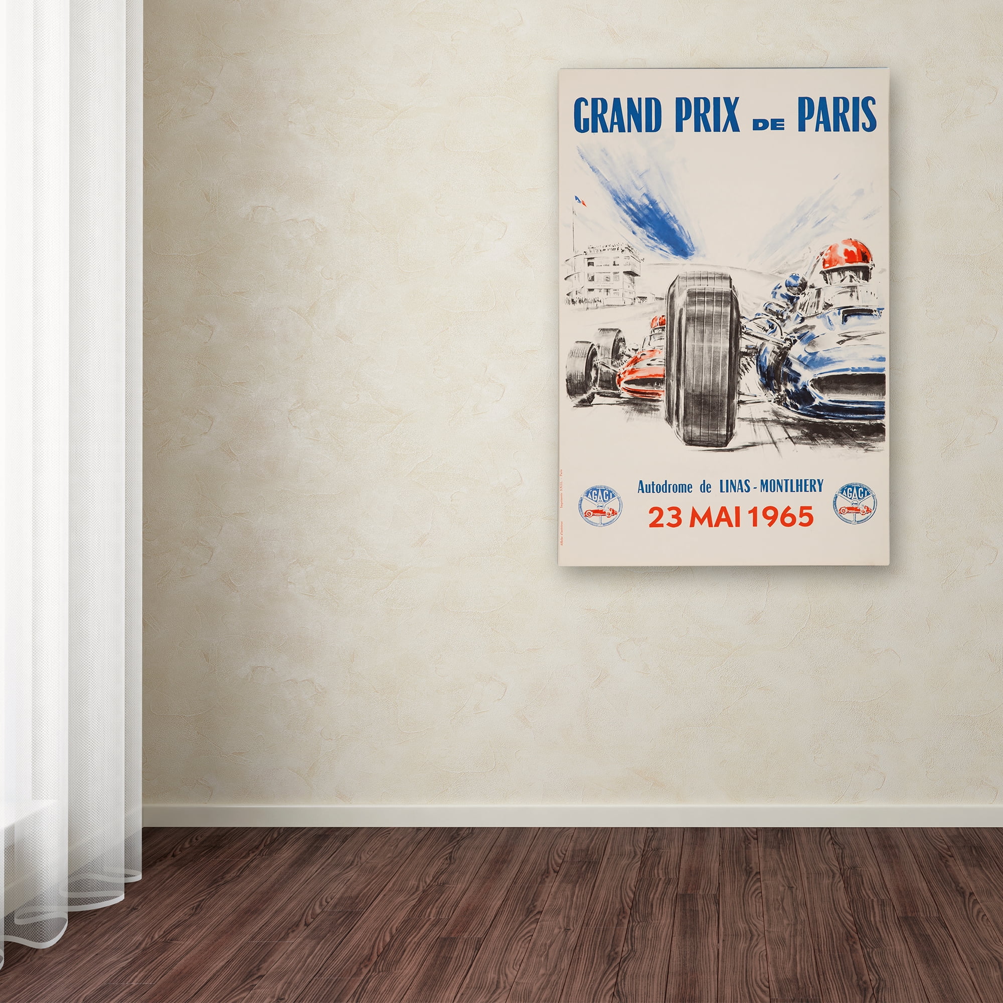 Trademark Fine Art 'Racing 8' Canvas Art by Lantern Press