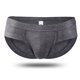 thumbnail image 1 of Ropa interior sexy para hombre, ropa interior con bolsillo convexo en forma de U, pantalones cortos triangulares de cintura baja para hombre, 1 of 3