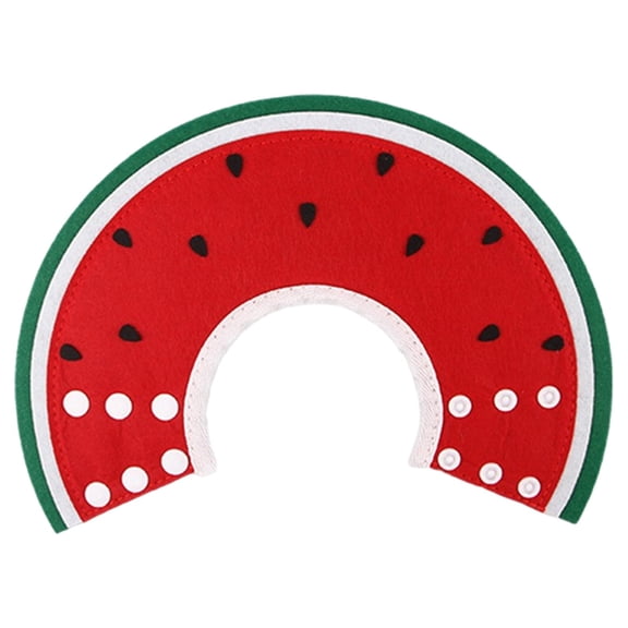 Cat Donut Collar, Cat Cone Collar Soft - Qyaukm Adjustable Cat Cone Collar Soft, Cute Cat Donut Collar After Surgery, Kitten Fruit Recovery Cones to Stop Licking