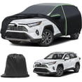 thumbnail image 1 of Car Cover for Toyota RAV4 1994-2026, All Weather Waterproof Car Covers with Door Zipper & Windproof Straps, Rain Hail Snow UV Rays Protection Full Exterior Cover RAV4 Accessories, 1 of 7