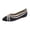 Black, variant on Bkhluea Women Knit Striped Ballet Flats Slip On Comfortable Footwear For Office Work Daily Casual Outdoor Activities