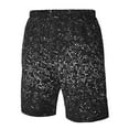 thumbnail image 4 of Logiee Black And White Dotted Print Mens Swim Trunks Quick Dry Board Shorts,Breathable Hawaii Beach Shorts Swimwear Bathing Suits-Medium, 4 of 6