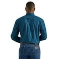 thumbnail image 2 of Wrangler Men's George Strait Midnight Blue Button Down Shirt 2331838, 2 of 3