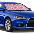 thumbnail image 4 of Daiia Strawberry Popsicle Windshield Sun Shade for Car SUV Truck ( ), Car Sun Shade Windshield, Car Shades for Front Windows, Sunshade for Car Windshield, 4 of 7