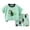 Light Green, variant on Clothes for Toddler Baby Girls 3 6 12 18 24 Months 2T 3T 4T 5T Boys Summer Outfits Short Sleeve Embroidery Baseball T-shirt & Plaid Shorts Set Pjs for Kids Blue,9-18 Months