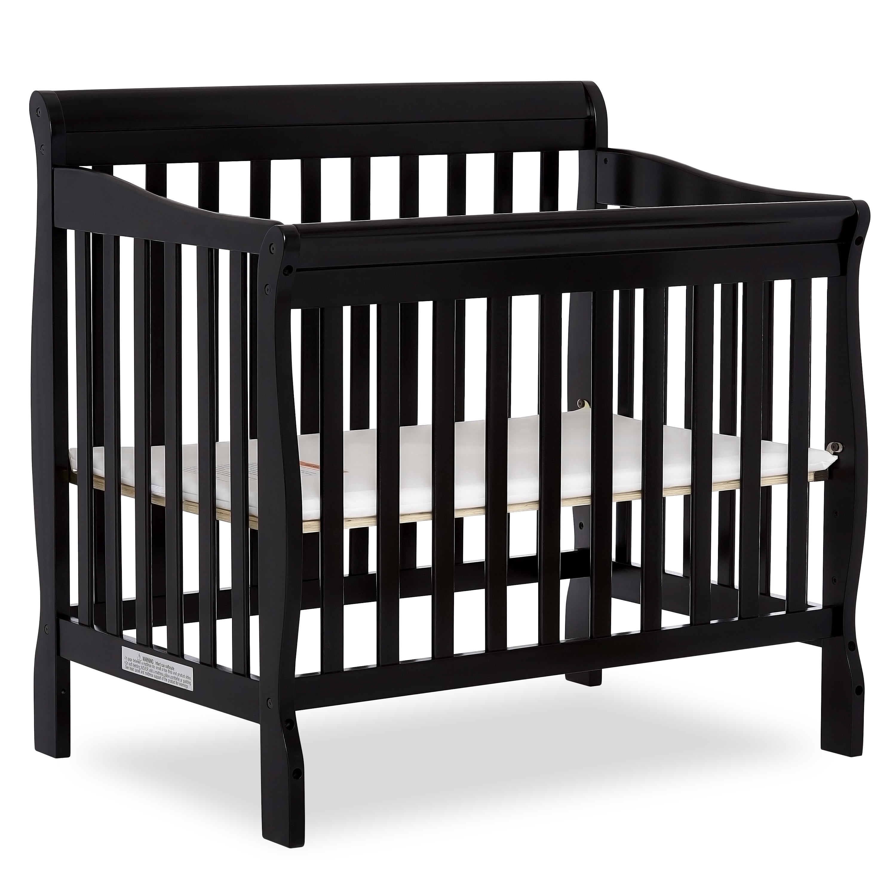 mini crib with drop side