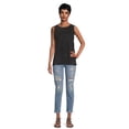thumbnail image 2 of Time and Tru Women's Mineral Wash Tank Top, Sizes XS-XXXL, 2 of 5