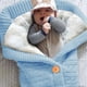 thumbnail image 3 of Mantas Unisex para bebés, forro polar suave y grueso tejido para bebés, niñas y niños, envolturas para cochecito, accesorio para bebé recién nacido Ormromra 2034394-1, 3 of 9
