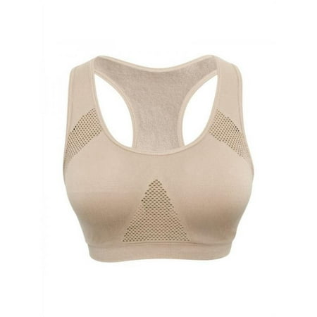 

Manfiter Women Professional Absorb Sweat Sports Bra Mesh breathable Bra for Gym Fitness Sport Running Yoga